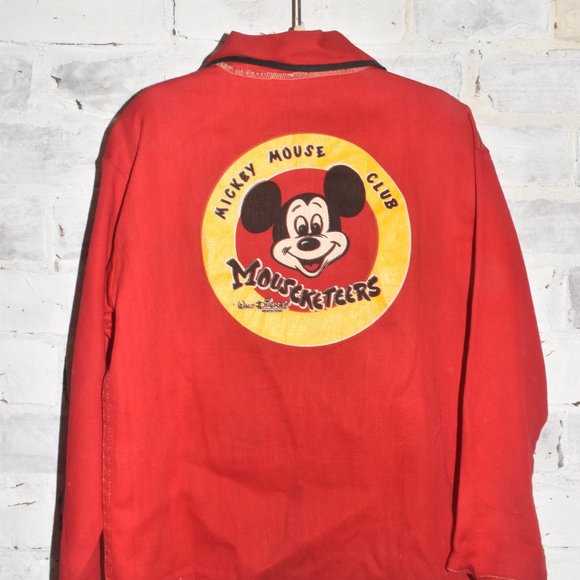 Vintage 1960 Mickey Mouse CLUB Mouseketeers Walt Disney Shirt - Picture 4 of 5